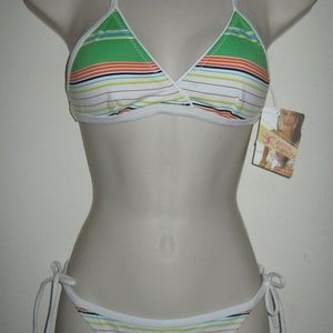 2 Piece Racer Back Bikini Swimsuit